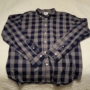 XL Old Navy Slim Fit Plaid Shirt